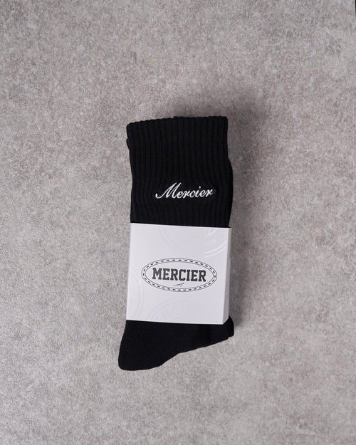 Pack de 2 calcetines Negro Signature Mercier