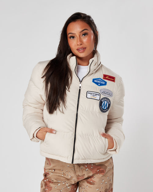 Womens Mercier Coconut OG Puffer Jacket