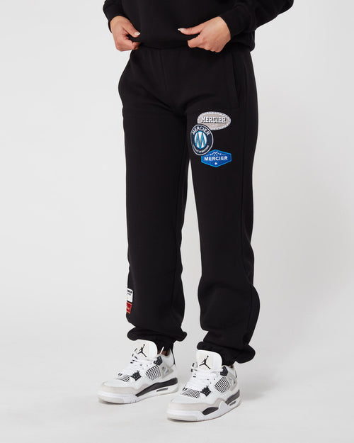 Pantaloni per badge OG neri da donna