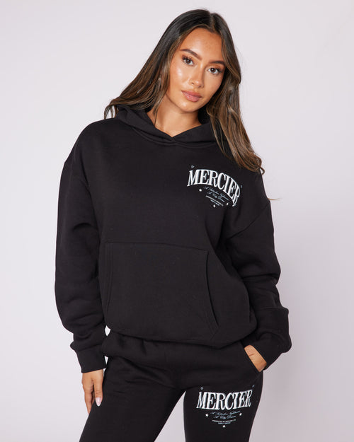 Womens Black Origins Hoodie