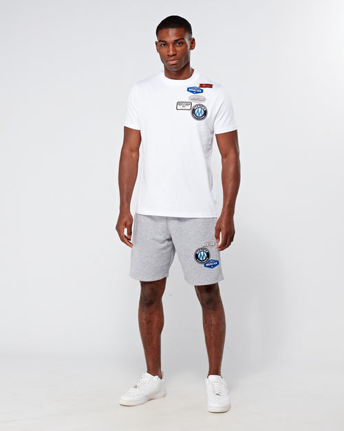 Gray Marl OG Mercier Badge Shorts