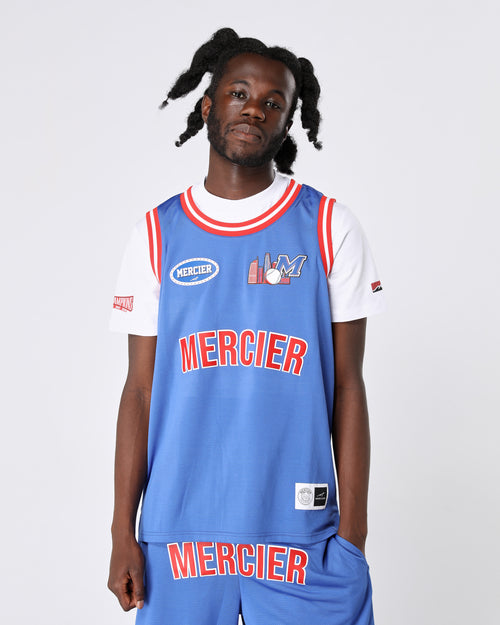 Blå Crawford basketballvest