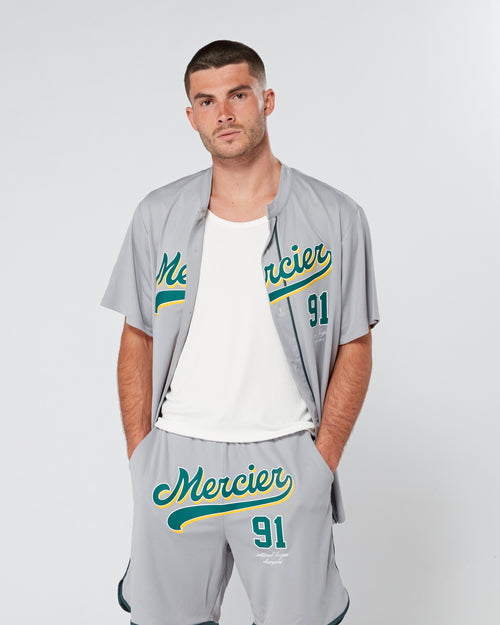 Pantaloncini da baseball grigio verde Emerson