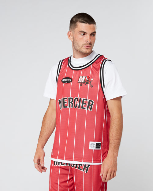 Rood Mercier Crawford Basketbalvest