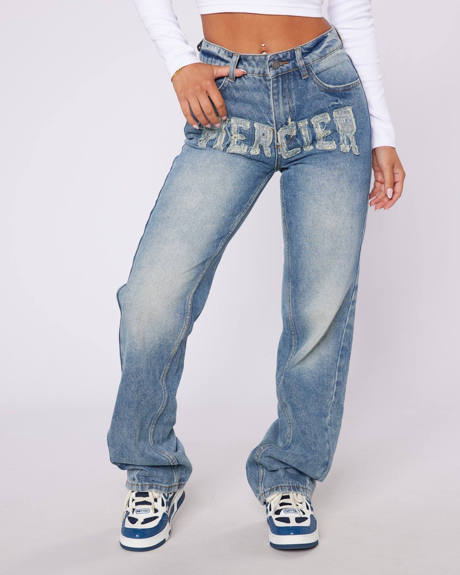 Jeans/cargaisons des femmes