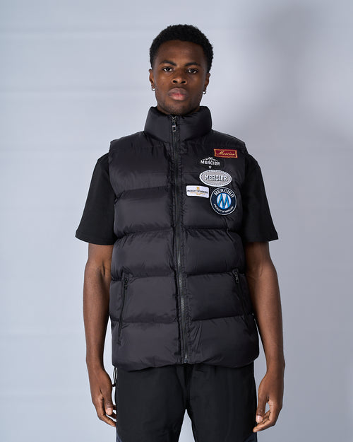 Black Mercier OG Badge Gilet