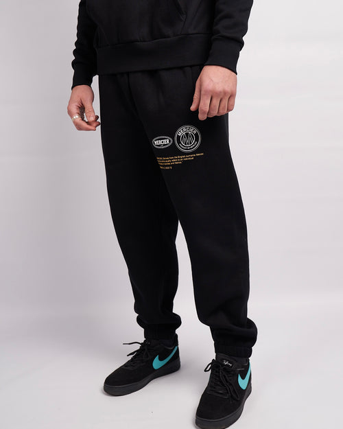 Zwart geel Caruso Mercier Joggers