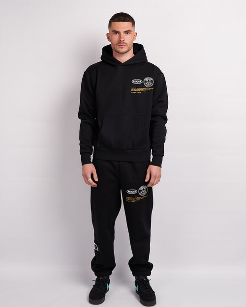 Zwart geel Caruso Mercier Joggers