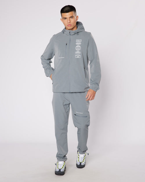 Grey Cadrock Windbreaker