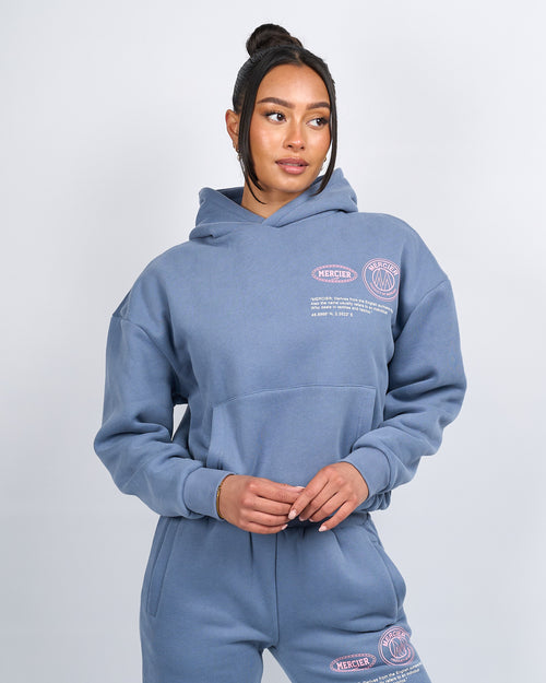 Mujer Moonlight Blue Caruso Hoodie