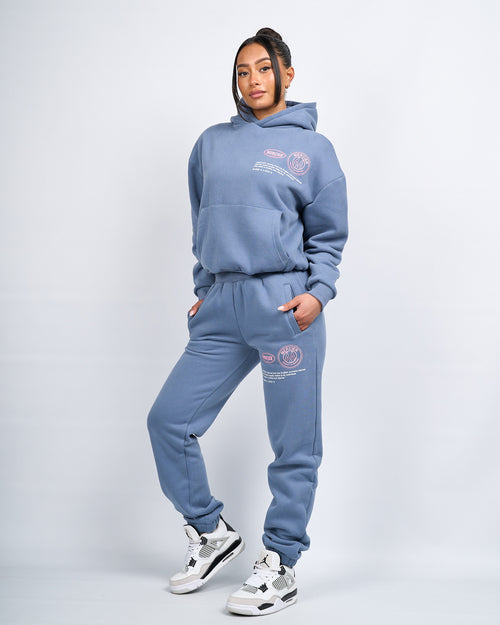 Joggers Caruso para mujer Moonlight Azul