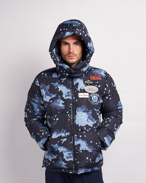 Navy Mercier OG Badge Camo jacket