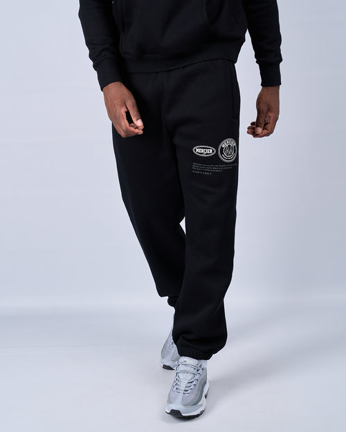 Black Grey Caruso Joggers