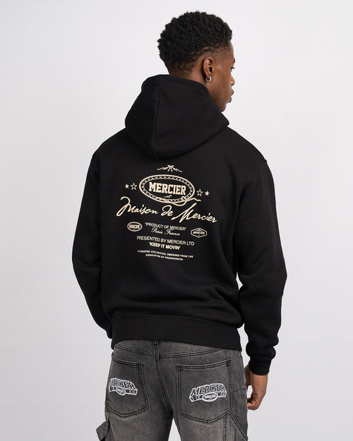 Black Mercier Round Up Sudadera con capucha