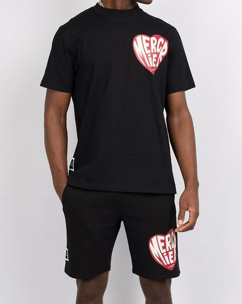 Tshirt noir Mercier Heart