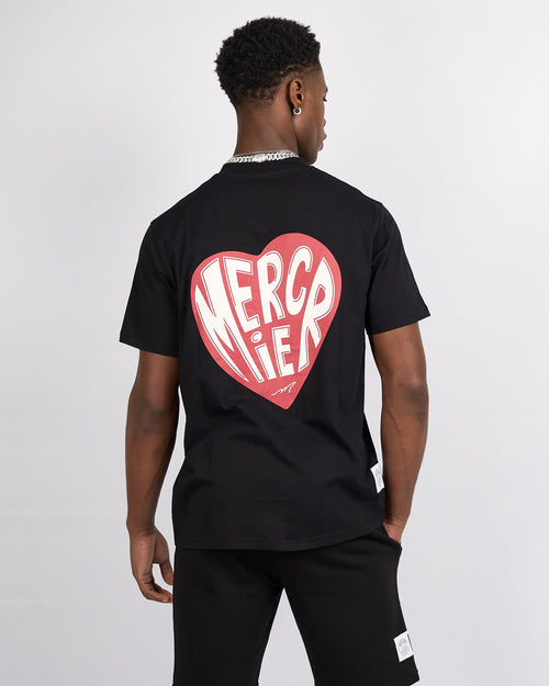 Tshirt noir Mercier Heart