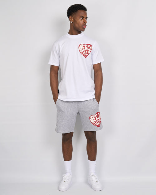 Grijze Mercier Heart Shorts