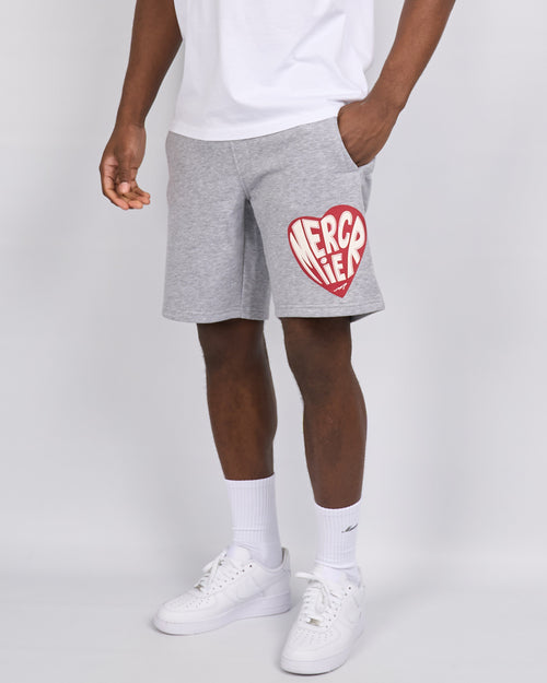 Grijze Mercier Heart Shorts