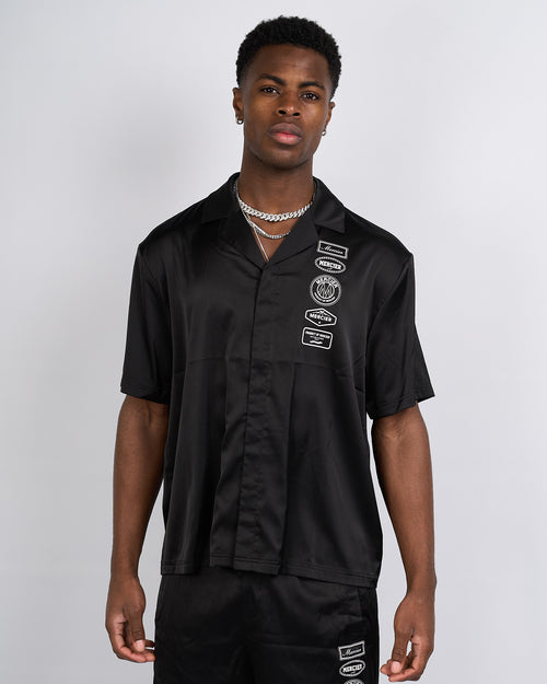 Chemise noire 2.0 Badge Resort