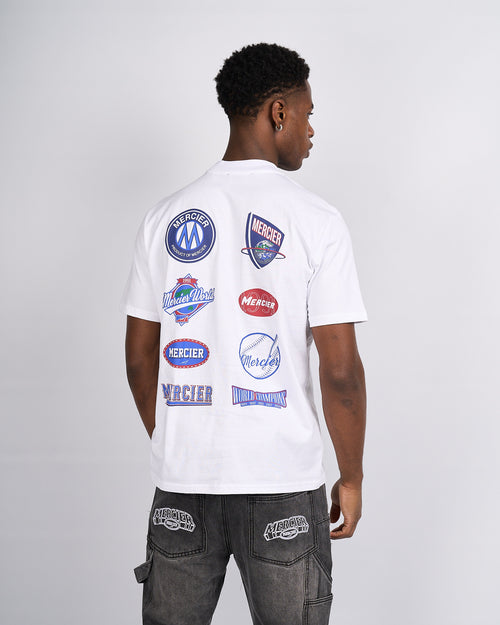 Tshirt blanc Mercier The Series