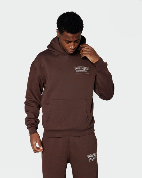 Chocolate Caruso 2.0 Relaxed Hoodie