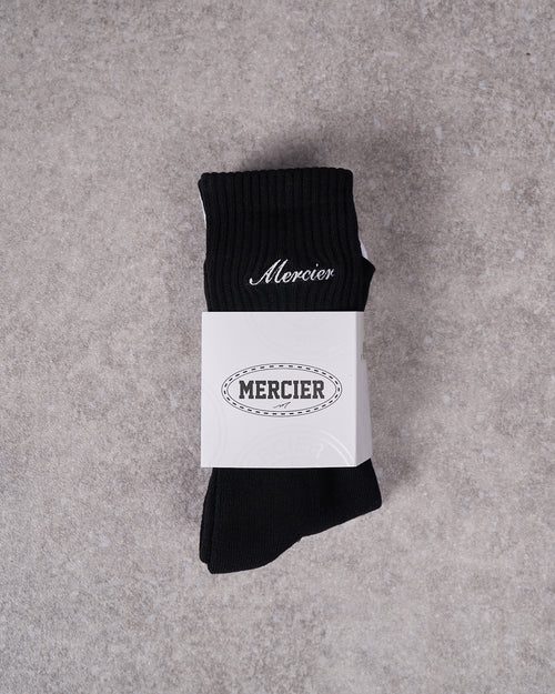 Chaussettes noires et blanches Signature Mix pack