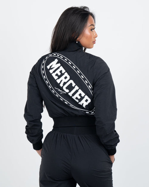 Crooped Jacket home Mujer Negro