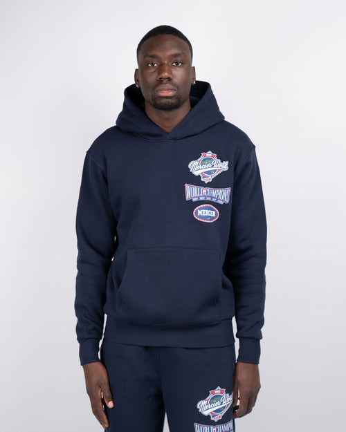 Navy Mercier World Hoodies