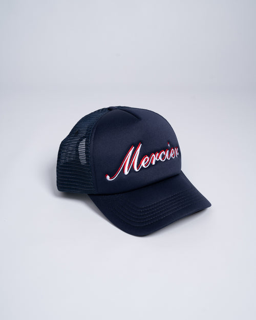 Navy Signature Foam Trucker