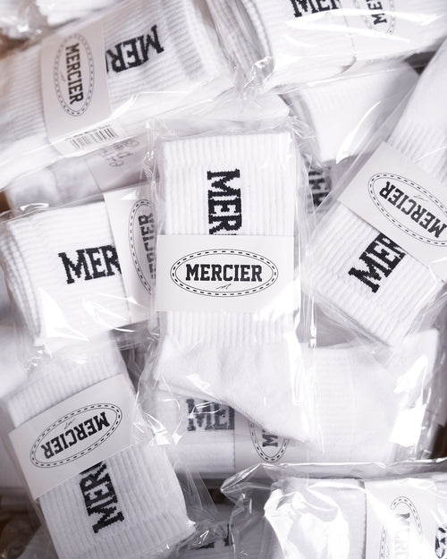 Pack de 2 calcetines blancos Mercier