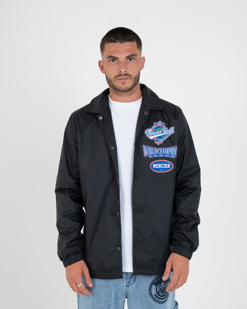 Blouson noir Mercier World Coach