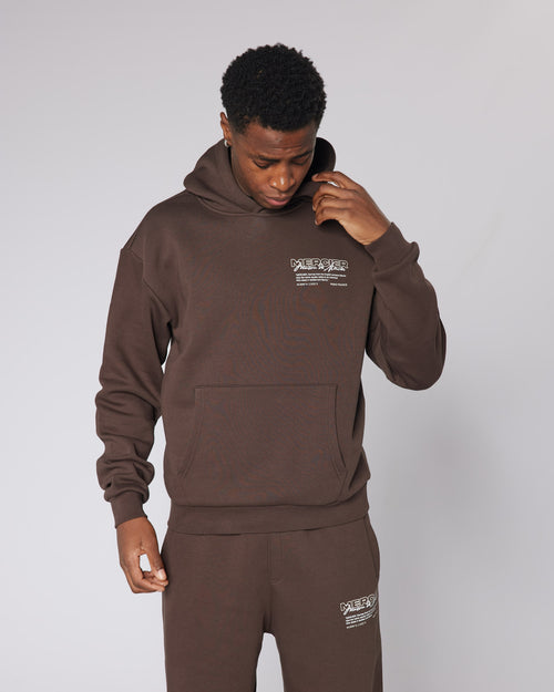 Chocolate Caruso 2.0 Relaxed Hoodie