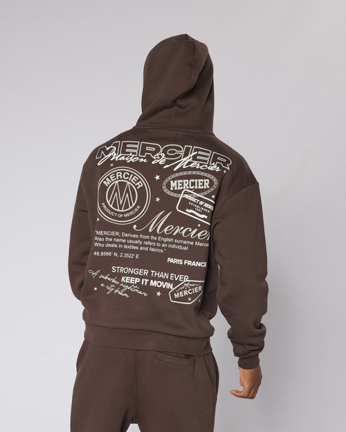 Chocolate Caruso 2.0 Relaxed Hoodie