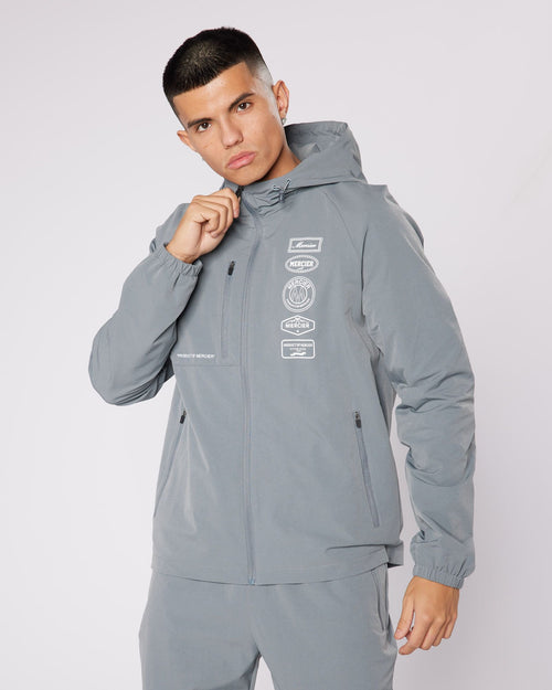 Grey Cadrock Windbreaker