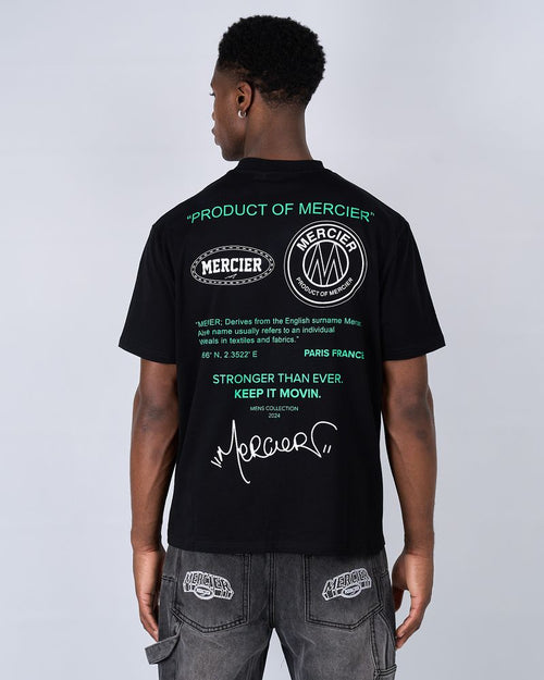 Black Green Caruso Relaxed Tshirt