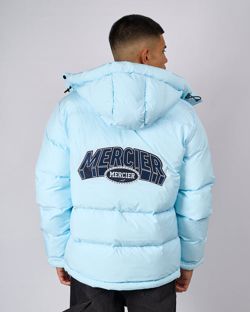 Giacca puffer Sky Blue Court Mercier