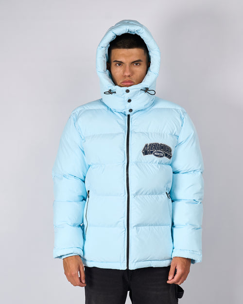 Blouson Court Mercier bleu ciel