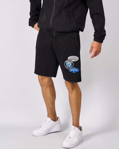 Negro OG Mercier Badge Shorts