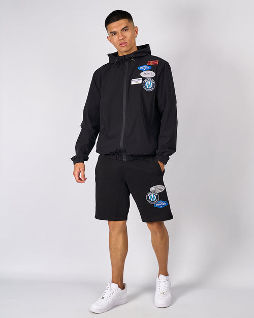 Negro OG Mercier Badge Shorts