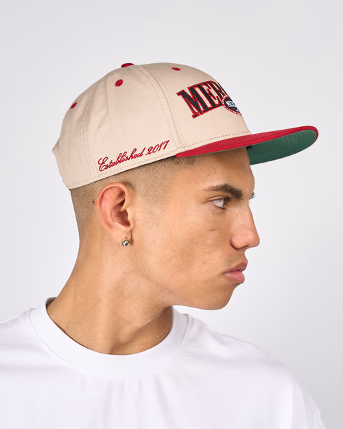 Snapback rosso dell'Idaho