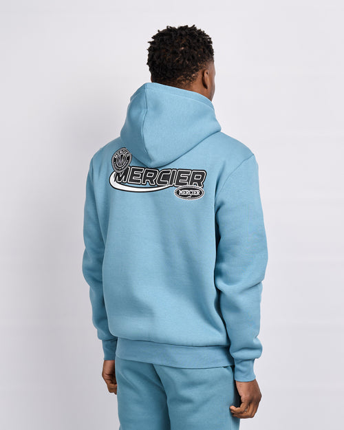 Blauwe Racer Badge Hoodie