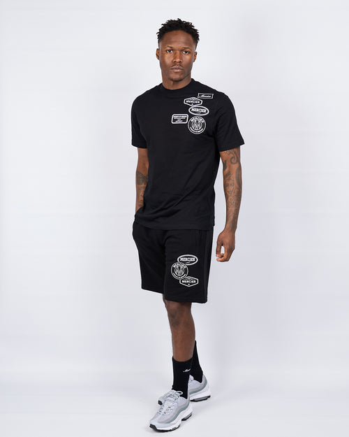 Black Mono Badge Mercier Tshirt