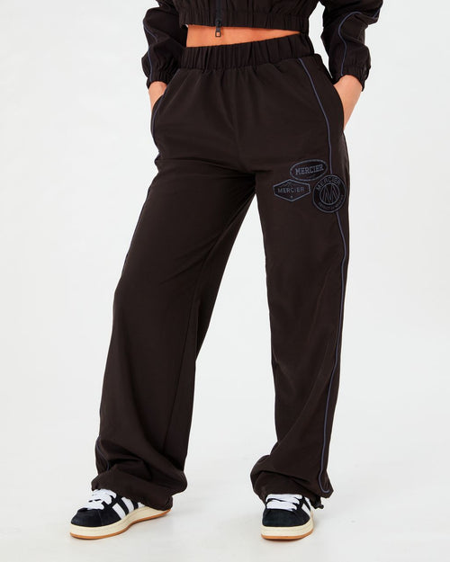 Womens Black OG Piping Track Pants