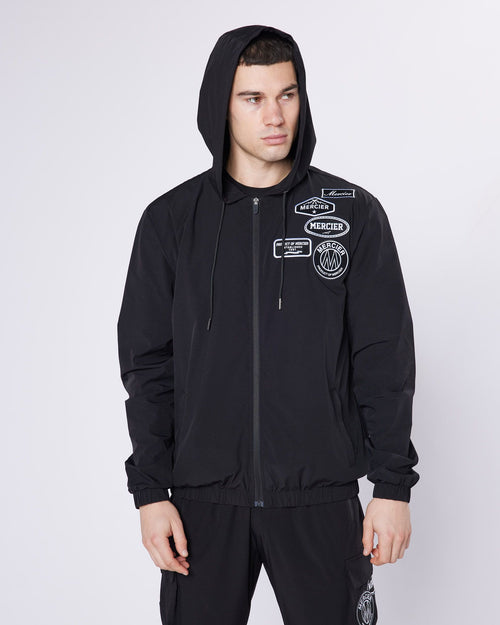 Black Mercier Mono Windbreaker