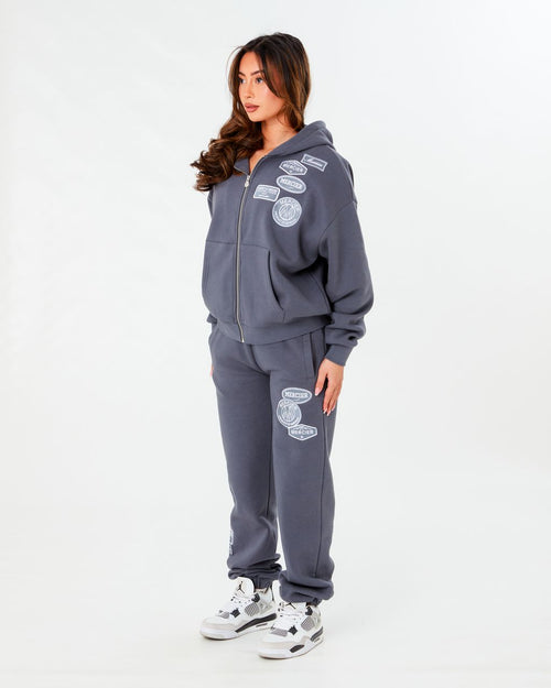 Womens Irongate Mono OG Zip Up Hoodie