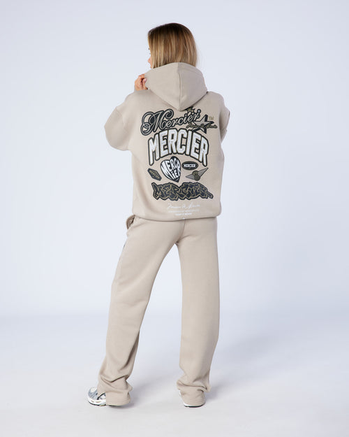 Womens Ecru Guerrilla Hoodie