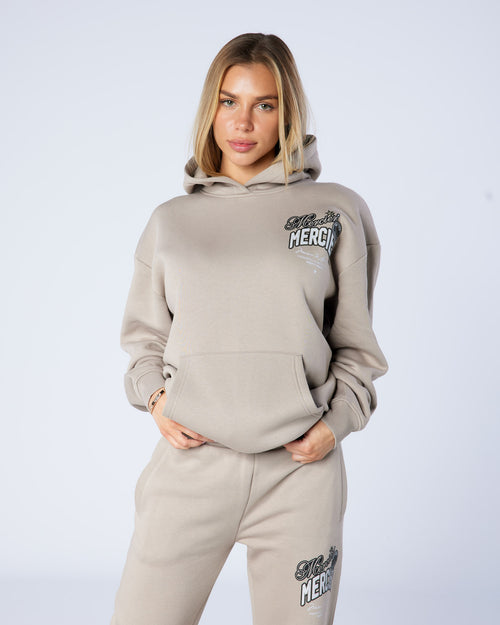 Womens Ecru Guerrilla Hoodie