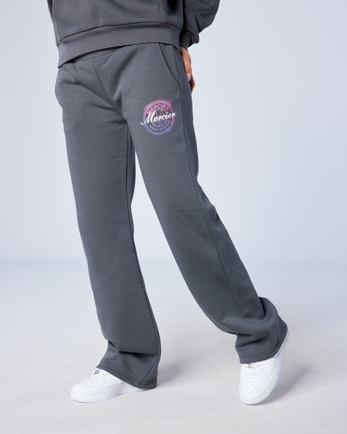 Womens Charcoal Poster Joggers