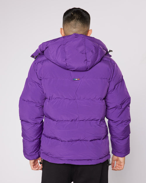 Chaqueta acolchada con insignia OG de Haze de Purple