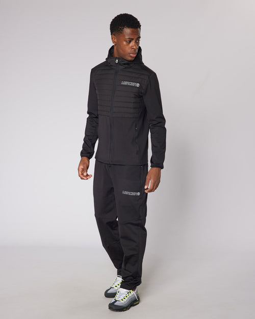 Black Dynamic Reflective Track Pants